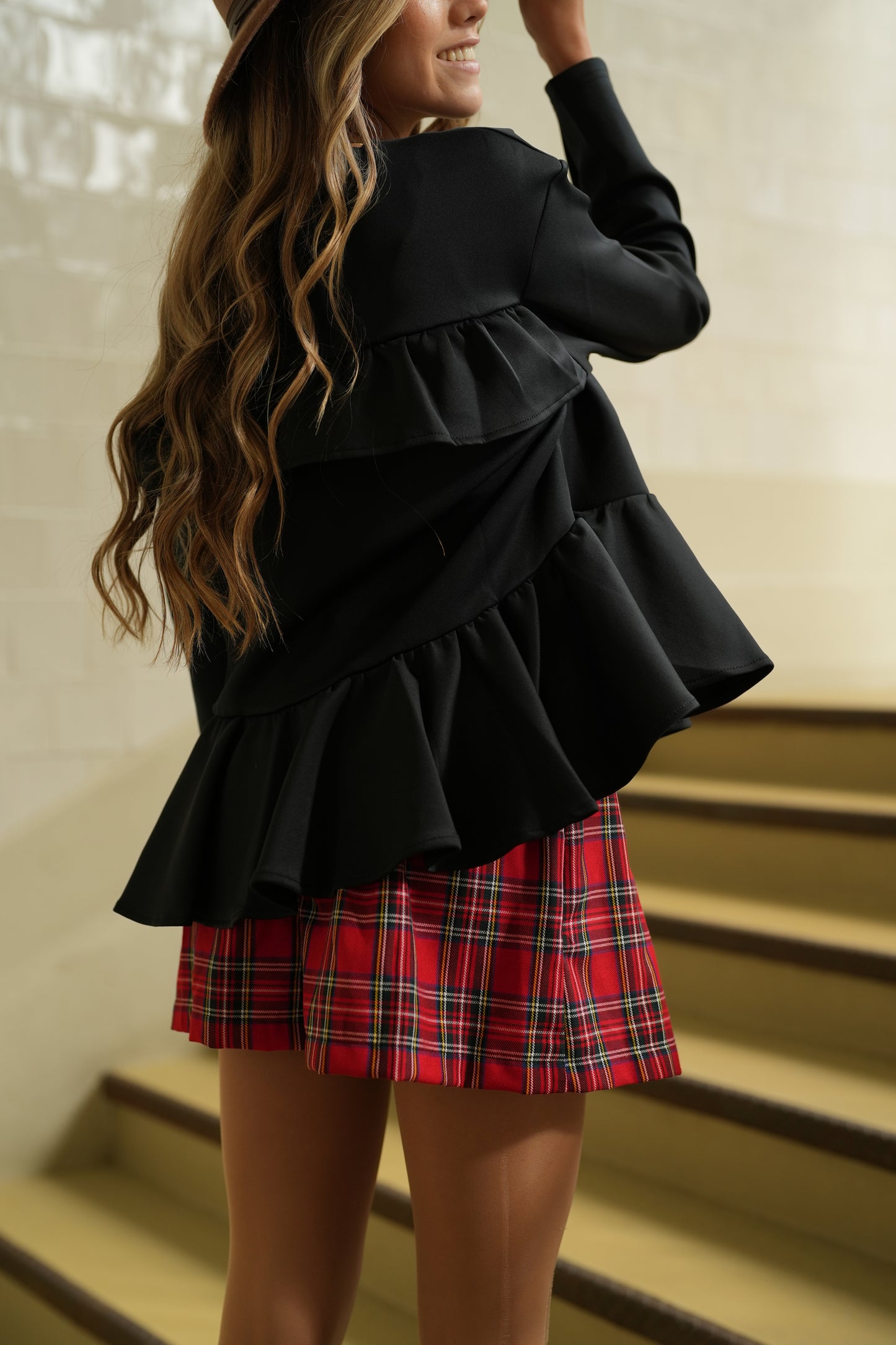 Blusa com folho