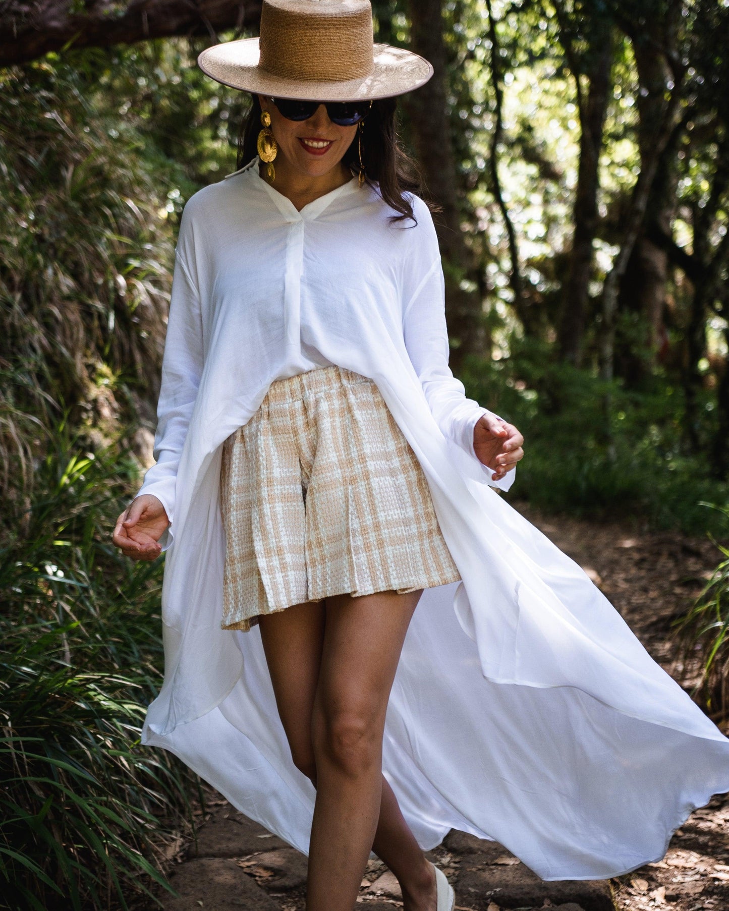 Blusa assimétrica