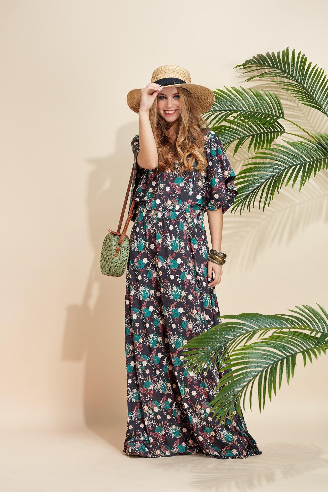 Vestido com laço