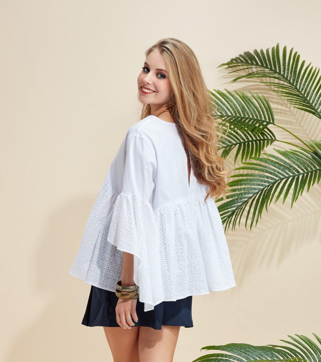Blusa com bordado