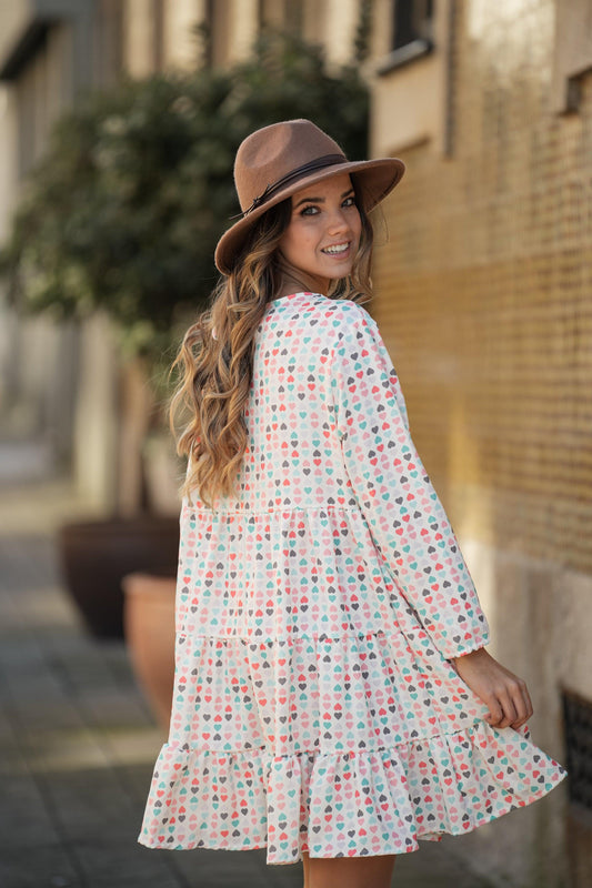 Short hearts dress