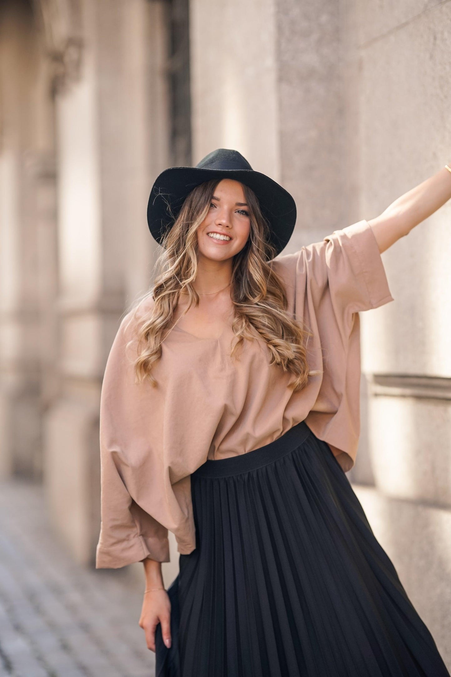Blusa curta