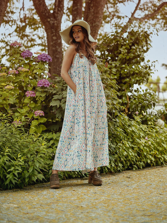 Long strap jumpsuit