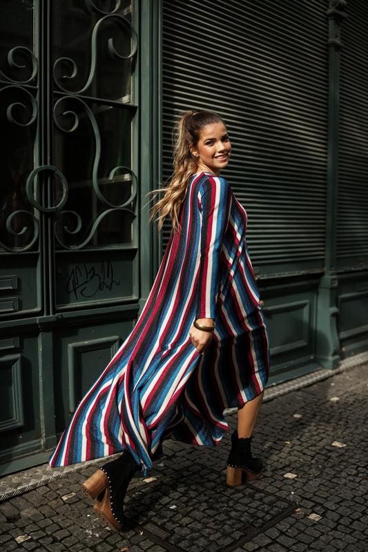 Asymmetrical long dress